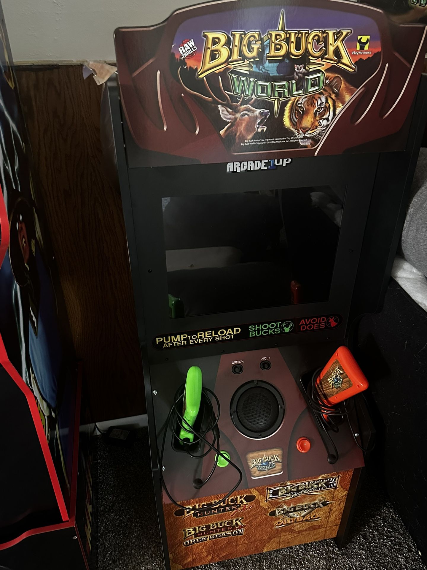 3 Arcade1up Machines