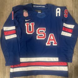 USA Tkachuk Olympia Jersey Size 2XL