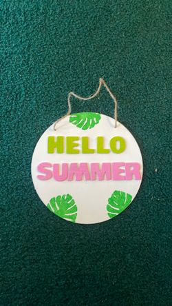 Summer sign
