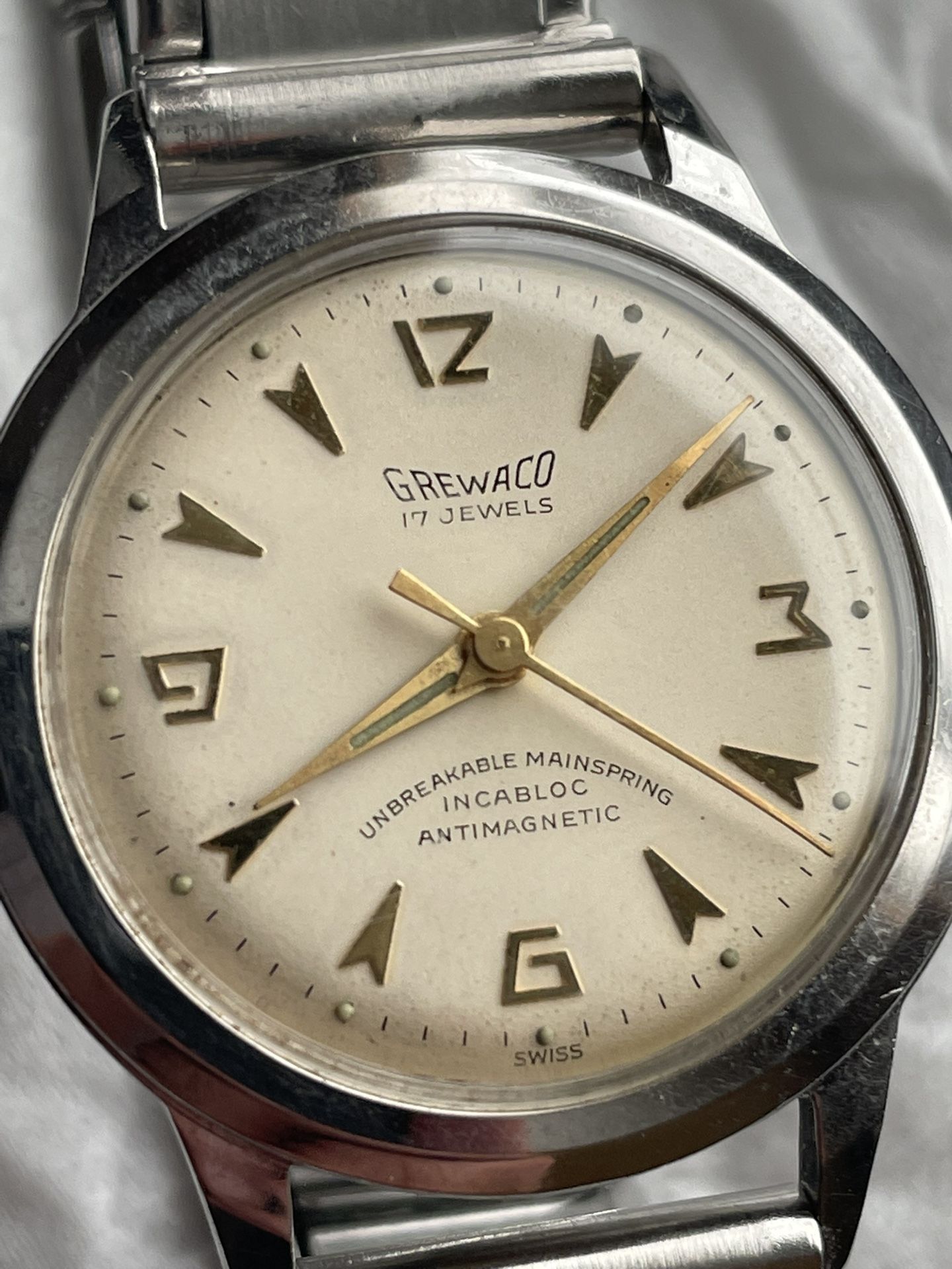 Vintage Grewaco Watch