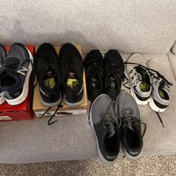 5 Pairs Of Men’s Shoes-size 10