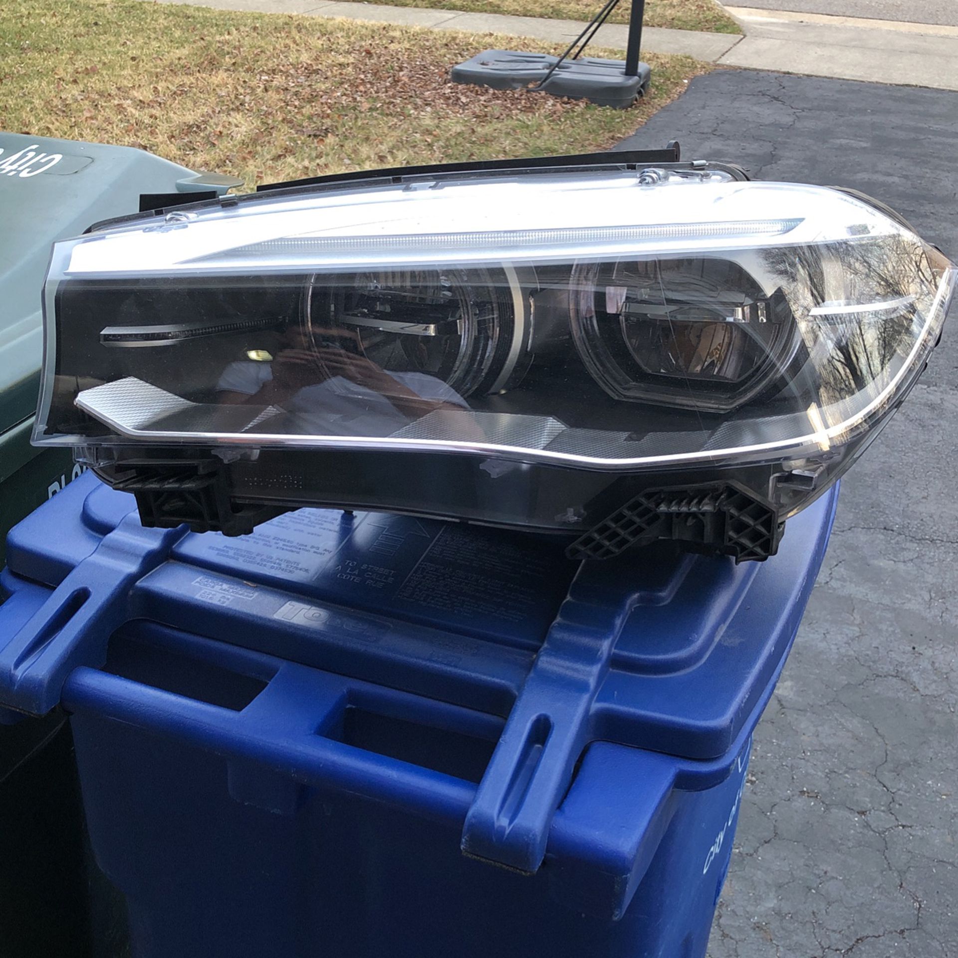 2014-2015 BMW X5M X6M X5 X6 FULL LED AD APTIVE LEFT DRIVER HEADLIGHT Used  OEM 