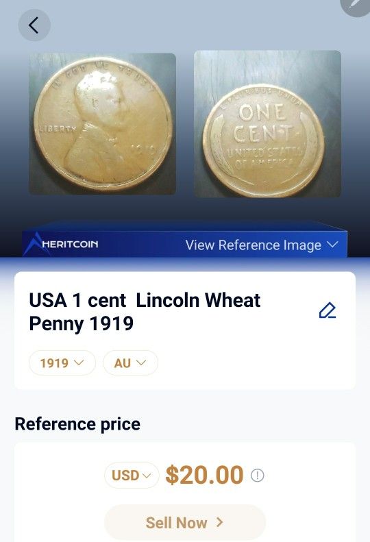 1019 Penny Great Coin