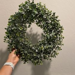 Faux Boxwood Wreath  