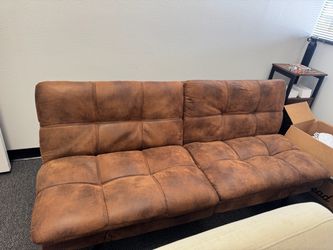 Brown Futon