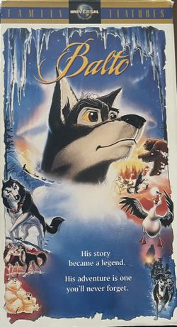 Balto VHS Tape 