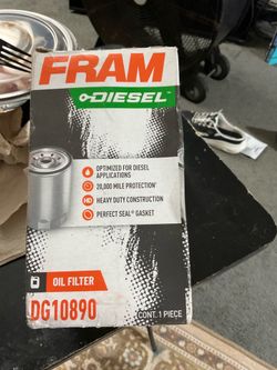 New oil filter