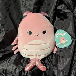 Squishmallow Simone - Light Pink Shrimp