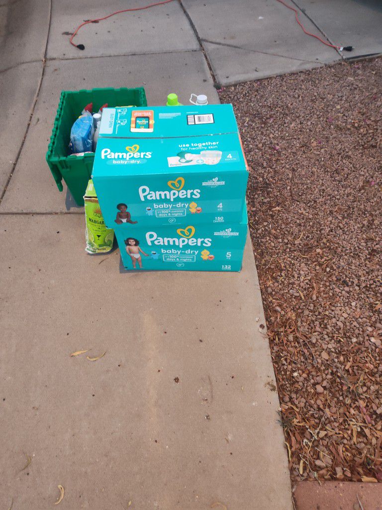 Size 4 Pull Up Pampers