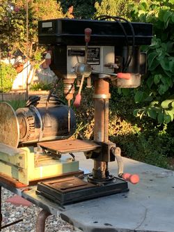 Craftsmen Drill Press with Laser; 10” 3.2 amp;  5 speed