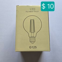 Sealed - G125 Lightbulb LED Filament Bulb