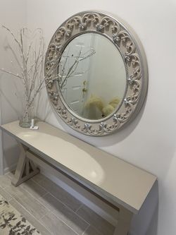 console and mirror