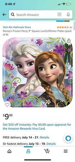 Hallmark Disney Frozen party supplies set
