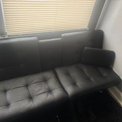 Leather Futon 