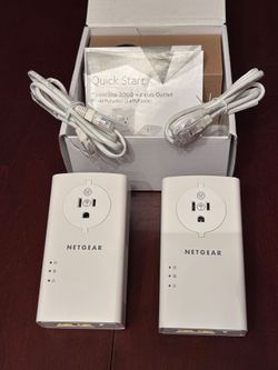 NETGEAR Powerline 2000 Gigabit Ethernet Adapter Kit (PLP2000)