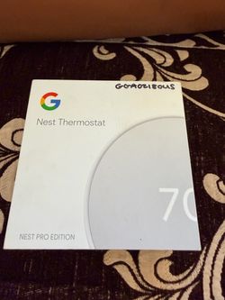Google Thermostat Nest Pro Edition