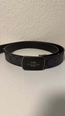 Black coach belt