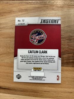 Caitlin Clark 2024 Panini Instant #72 Autograph RC — June 16, 2024 vs Sky