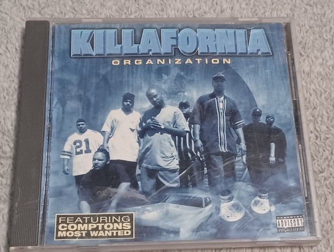 Killafornia Organization CD Rap Hip Hop Feat Comptons Wanted