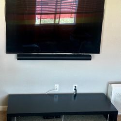 Modern Black TV Stand / Media Console