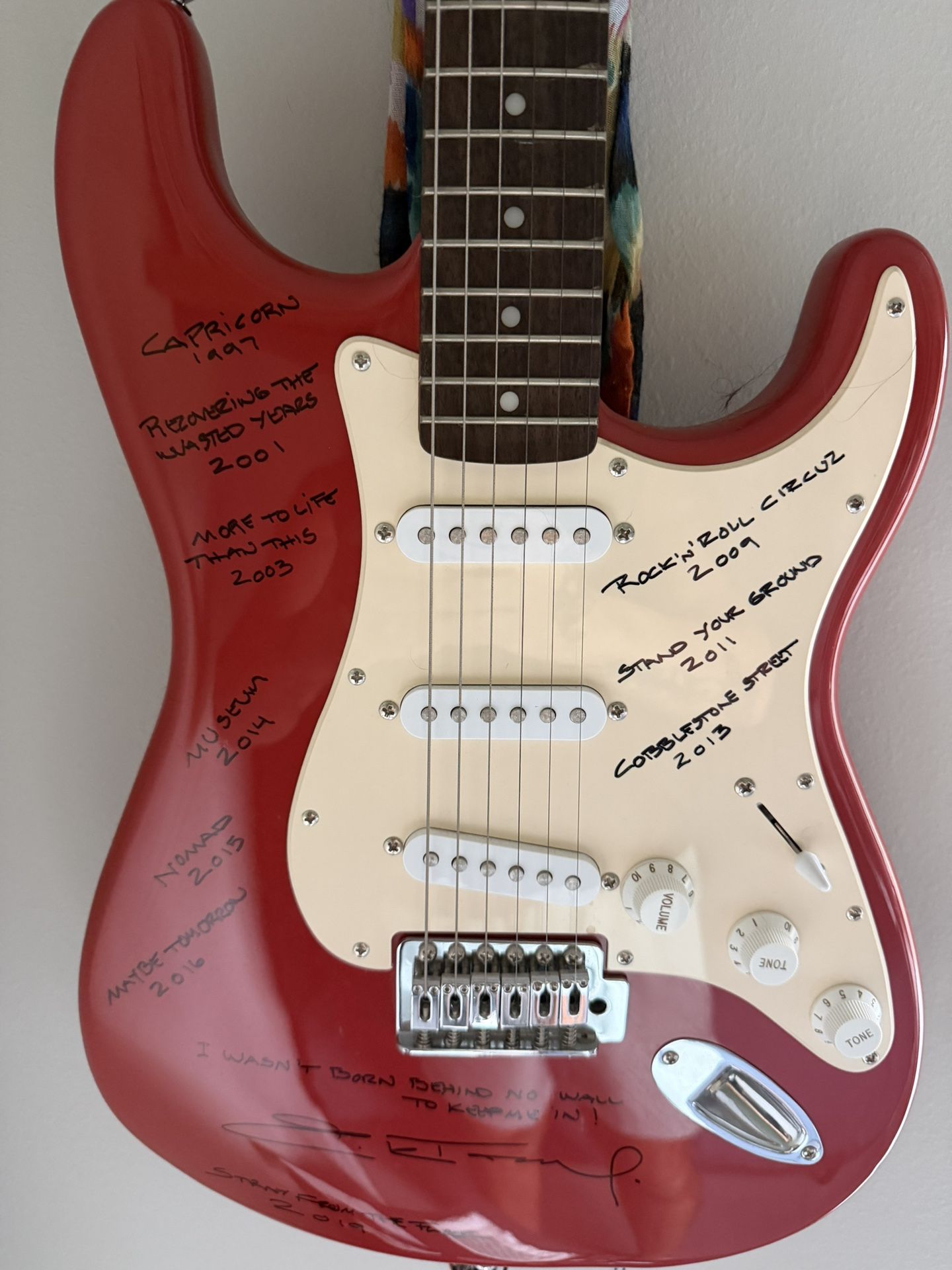 Rock N Roll Signed Guitars
