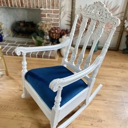 Beautiful Antique, VINTAGE, Refurbished Rocking Chair
