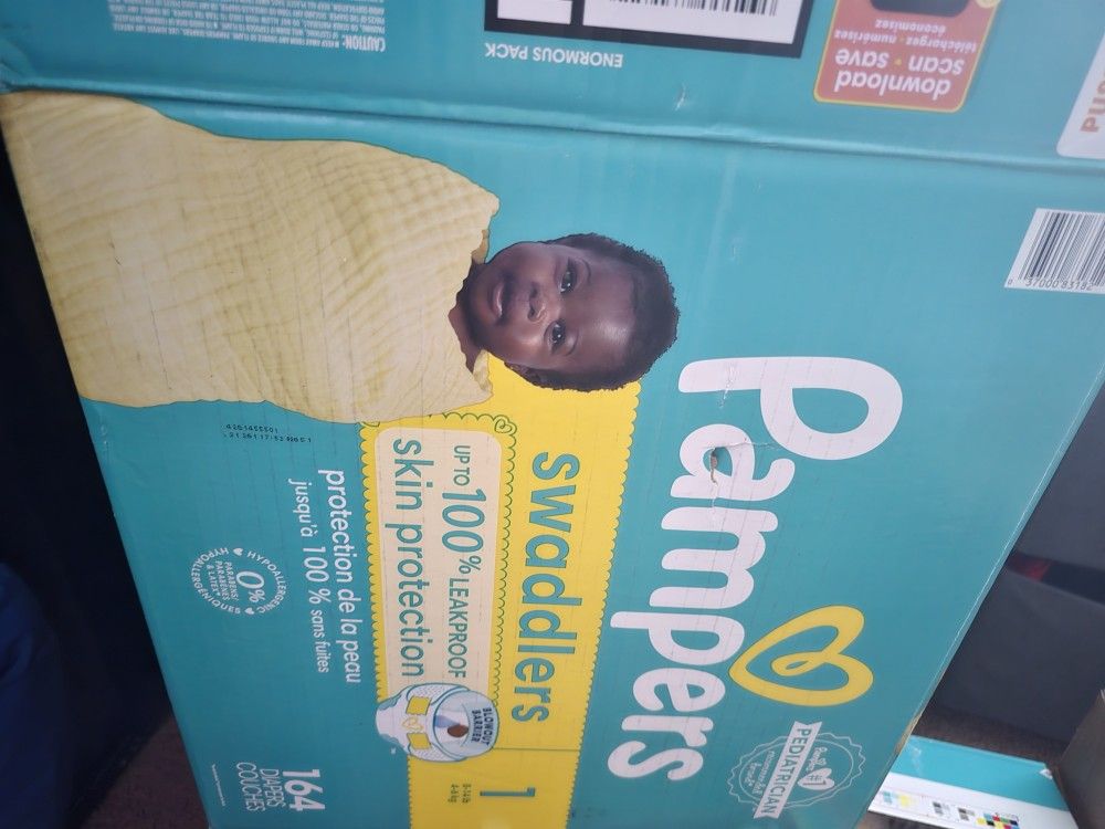 Diapers Size 1 and NB