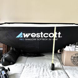 Westcott Pro SHALLOW 3’x4’ Softbox With spiderlite TD6