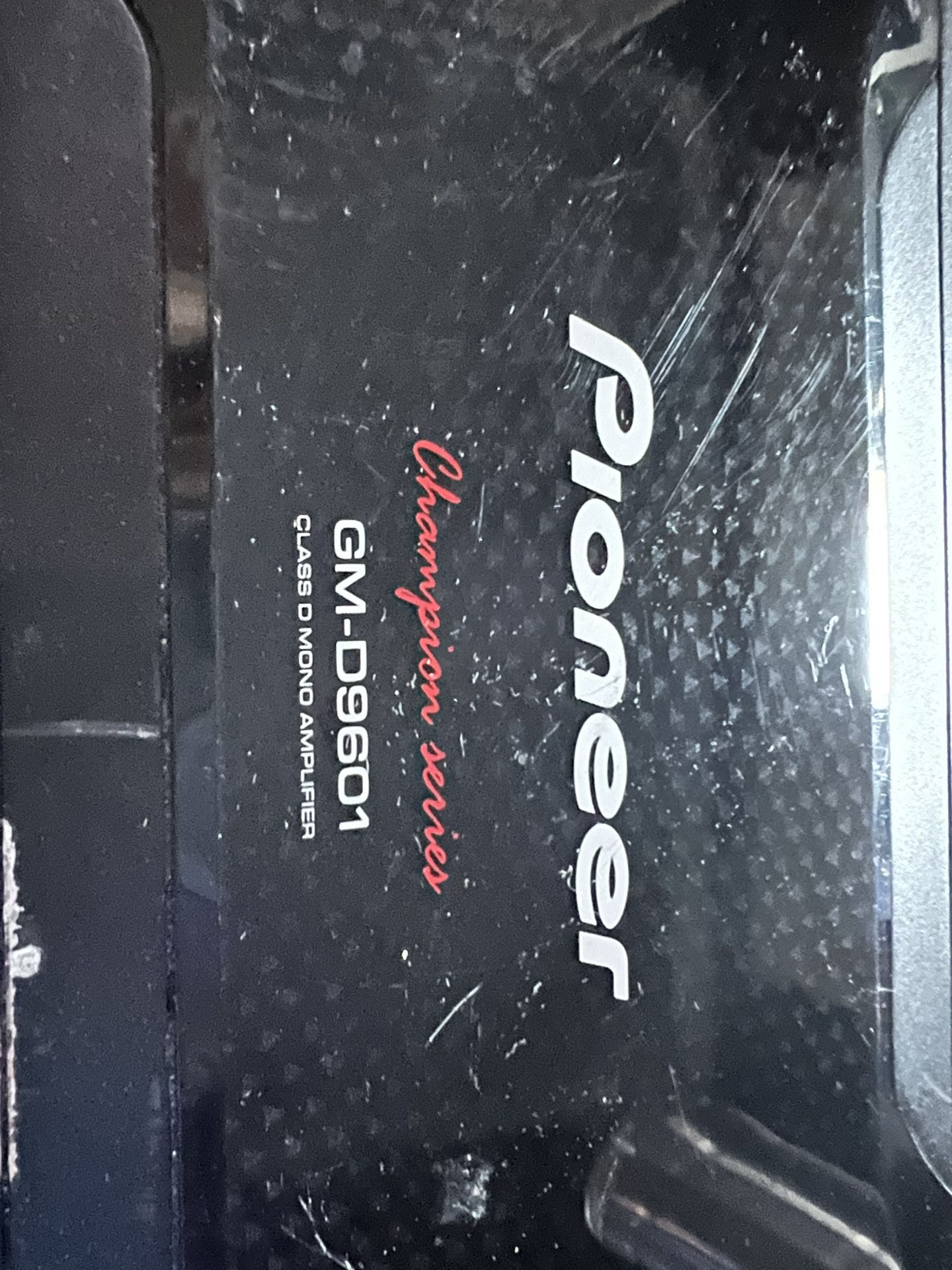 Pioneer Amplifier Class D Mono Amplifier 