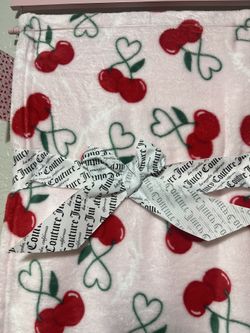 Juicy Couture Cherry Blanket 