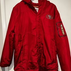 NFL 49ers Long Jacket 