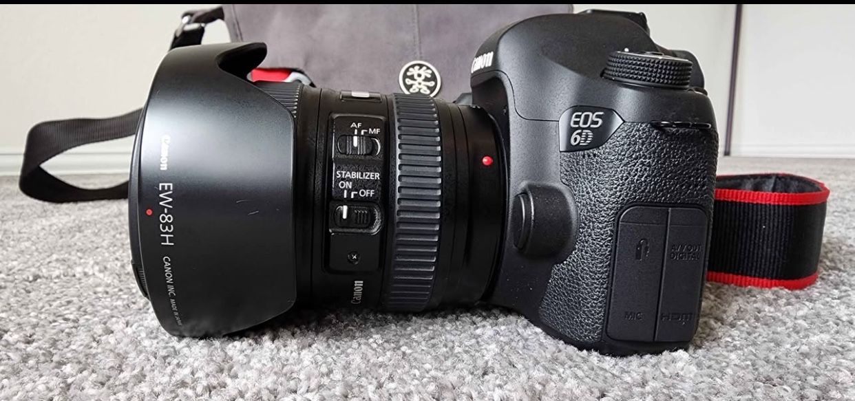 Canon 6D with Lense 24-105 F4L