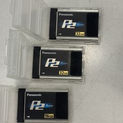 Panasonic P2 Cards  X3 (R-Series)