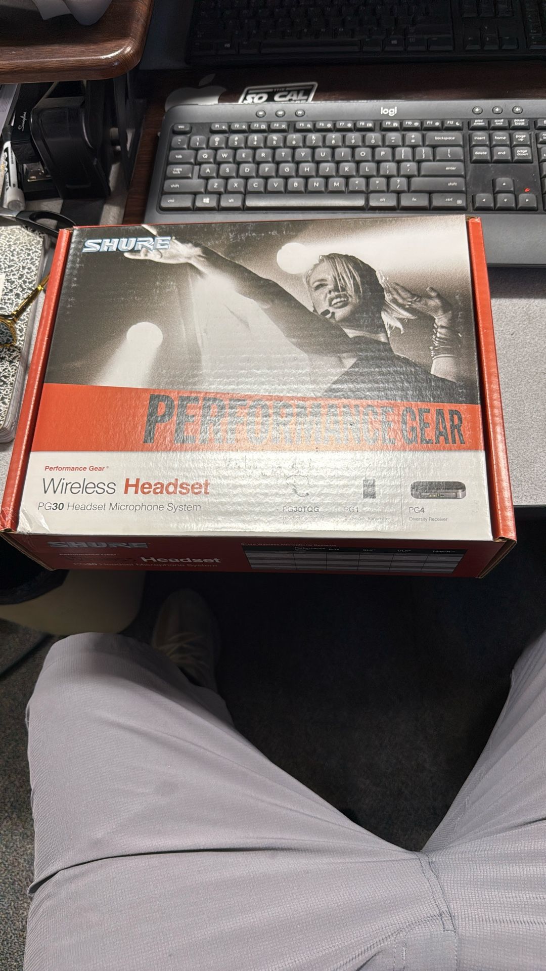 Shure Wireless Headset and Receiver