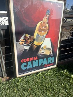 Large Campari Picture Frame 