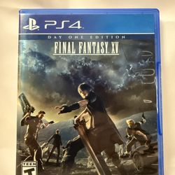 PS4 Game: Final Fantasy XV