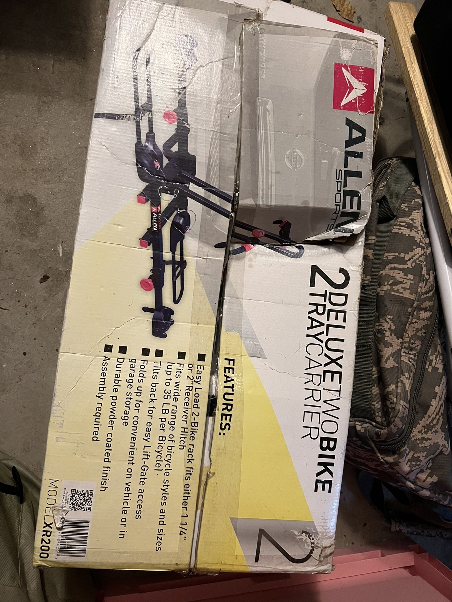 Allen Sports Easy Load Deluxe Bike Bicycle Hitch Rack XR200