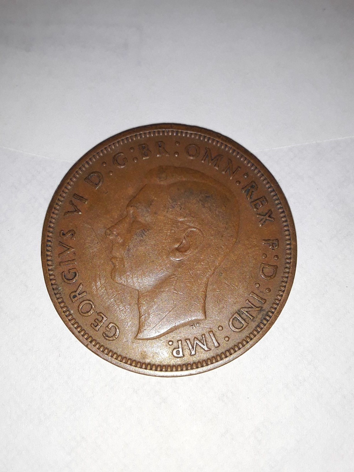 1938 British coin throw me an offer