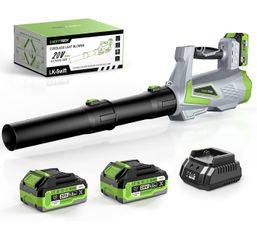 Brand NEW in box 720CFM Cordless Leaf Blower – 2×4.0Ah Batteries + Charger, Turbo Mode