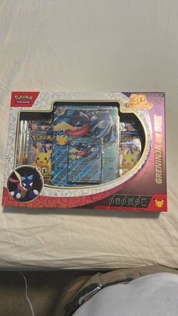 Pokémon Greninja ex Box