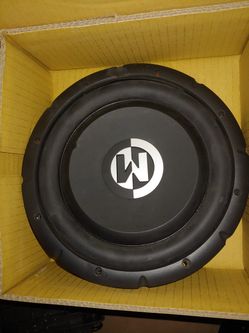 15-SA10D4 - Memphis 10" 250W RMS Dual 4-Ohm Subwoofer

