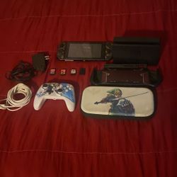 Full Set Nintendo Switch With Docx  Im Selling This For $200 Offers?