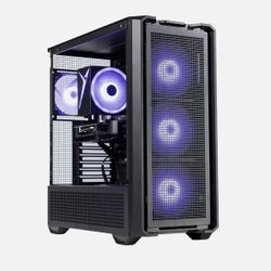 SkyTech Edge Gaming Desktop (AMD Ryzen 7,32 GB,1 TB SSD, NVIDA GeForce RTX 4060, Black