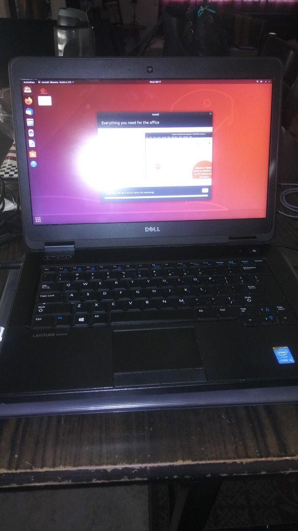 Dell Latitude e5440..Intel Core i5..Ubuntu