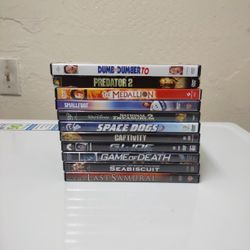 11 DVD Tapes 1.00$ Each