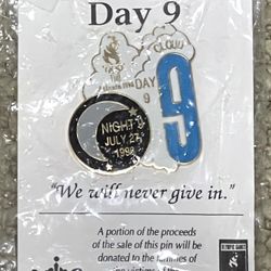 1996 Atlanta Olympic Games Pin Day 9,