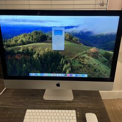 2019 Apple iMac 27-inch 5k Retina Display 3 GHz 6-core Intel Core i5 Processor 32gb Ram 500gb Ssd Wireless Keyboard And Mouse 