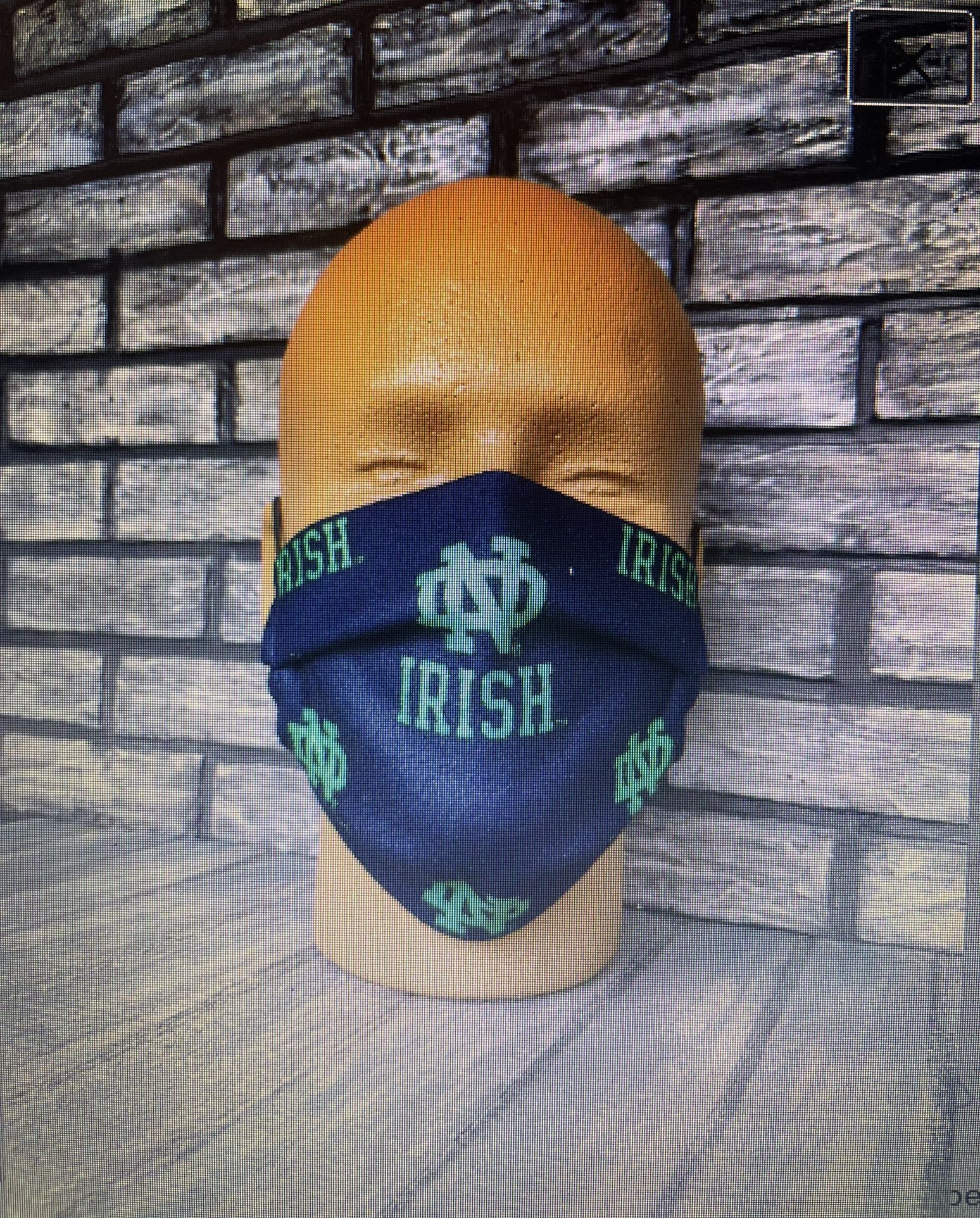 Notre Dam Fighting Irish Face Mask