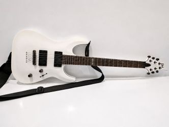 ESP LTD H-330NT White Electric Guitar EMG Pickups Indonesia IW11070897 Strap
