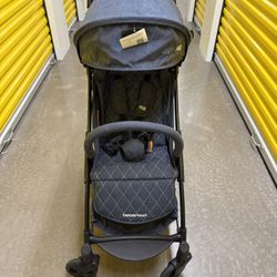 Beberoad R2 Lightweight Travel Stroller Compact Foldable Travel Bag Denim Blue